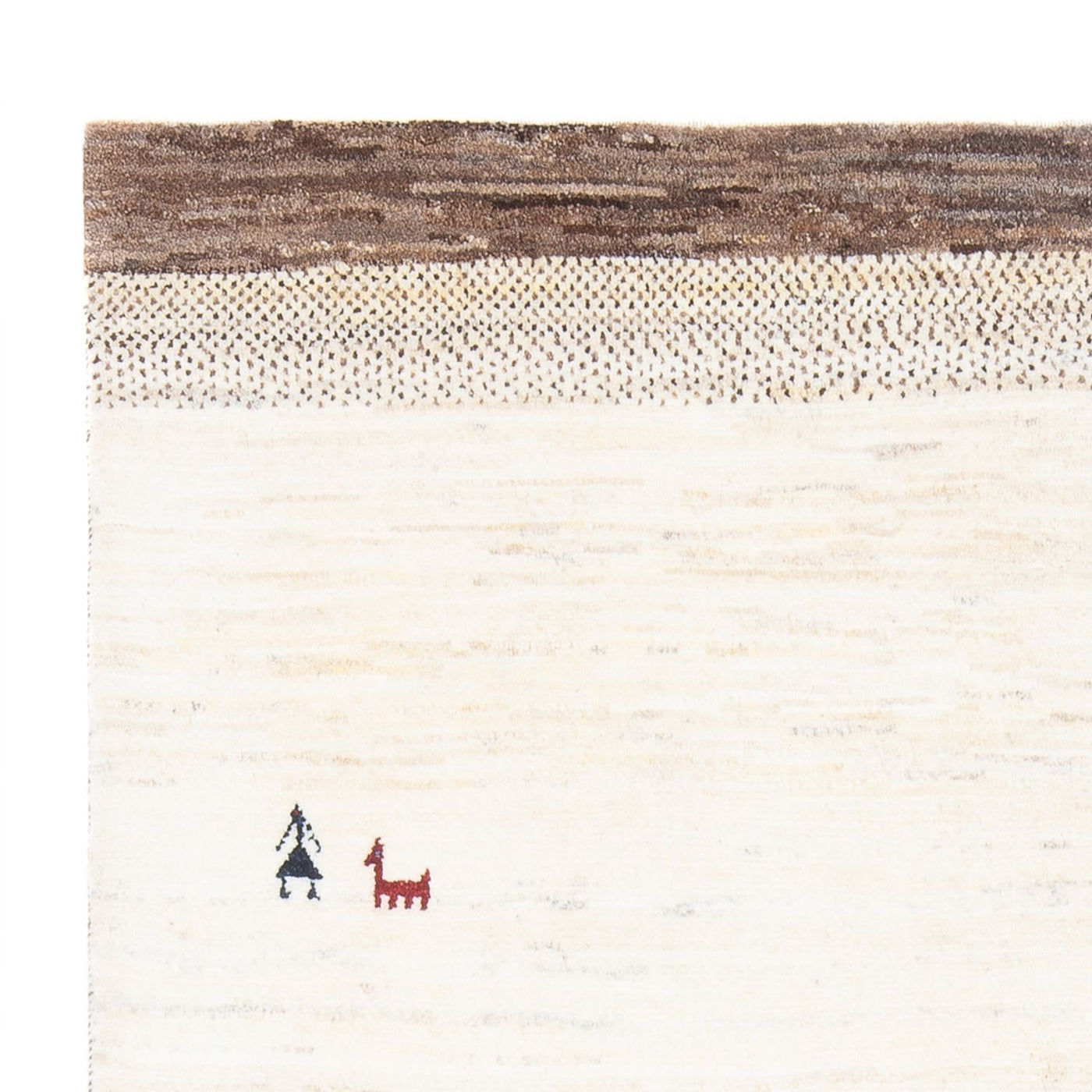 Gabbeh Persisch Teppich 205x147cm - Perserteppich Wollteppich
