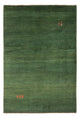 Gabbeh Teppich - Perser - 203 x 147 cm - dunkelgrün