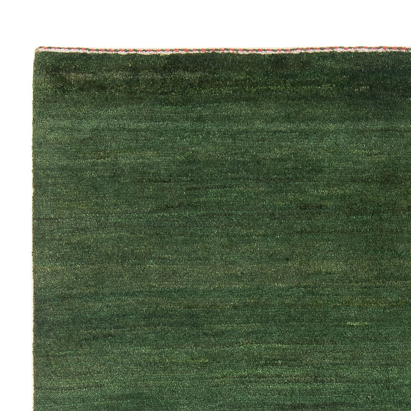 Gabbeh Teppich - Perser - 203 x 147 cm - dunkelgrün