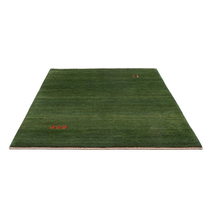 Gabbeh Teppich - Perser - 203 x 147 cm - dunkelgrün