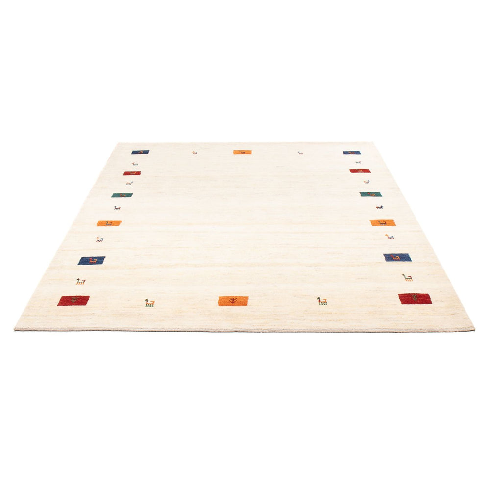 Gabbeh Teppich - Perser - 201 x 149 cm - mehrfarbig
