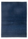 Gabbeh persiano Tappeto 147x190cm - Perserteppich Wollteppich - Rettangolo / Blu scuro / 147 x 190 cm Rettangolo