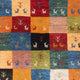 Gabbeh Teppich - Perser - 150 x 102 cm - mehrfarbig