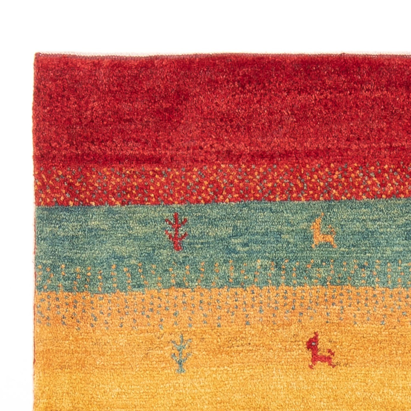 Gabbeh Persiano Tappeto 151x104cm - Perserteppich Wollteppich