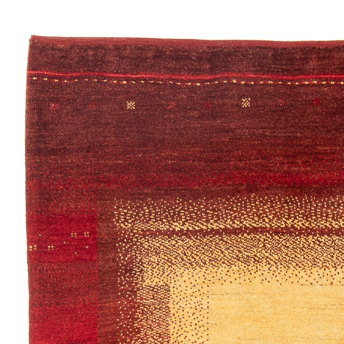 Gabbeh Persisch Teppich 187x151cm - Perserteppich Wollteppich