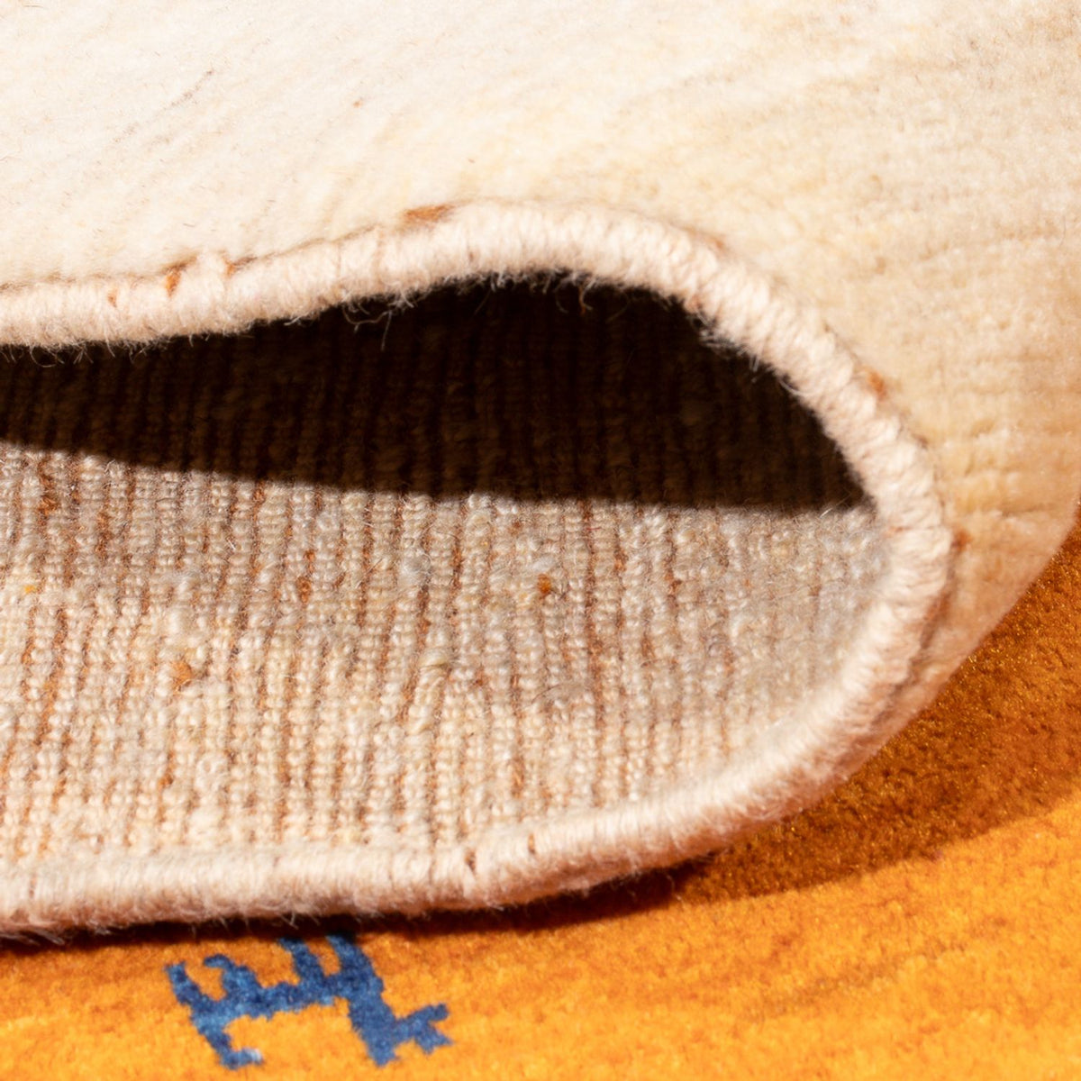 Gabbeh Teppich - Perser - 196 x 153 cm - mehrfarbig