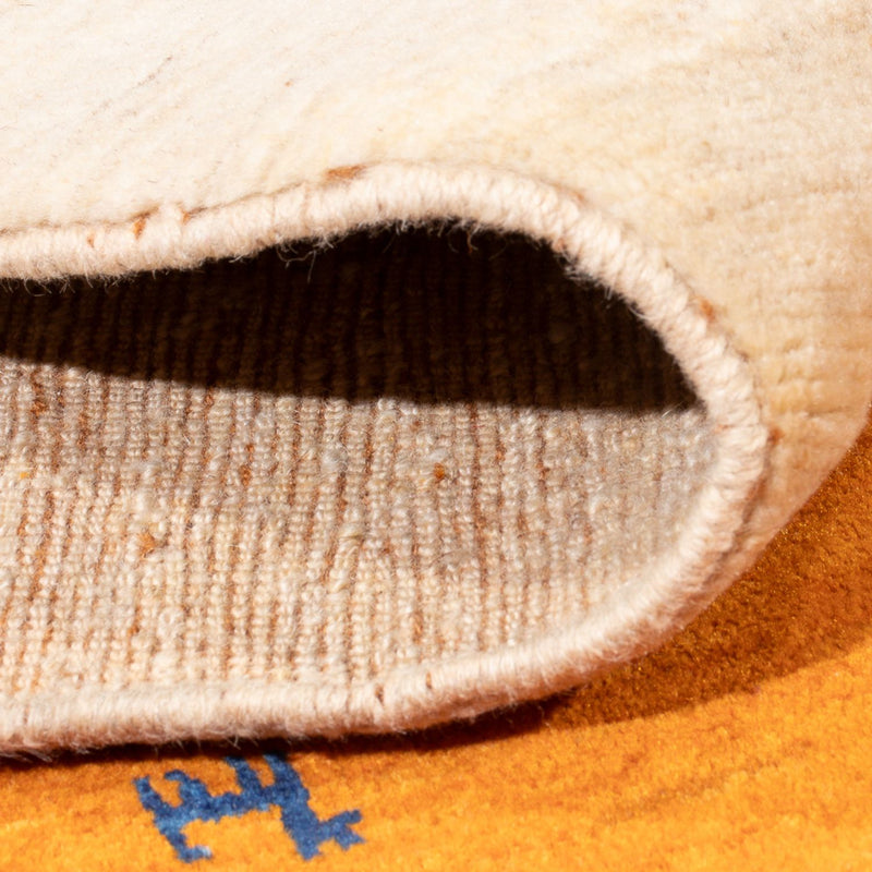 Gabbeh Teppich - Perser - 196 x 153 cm - mehrfarbig