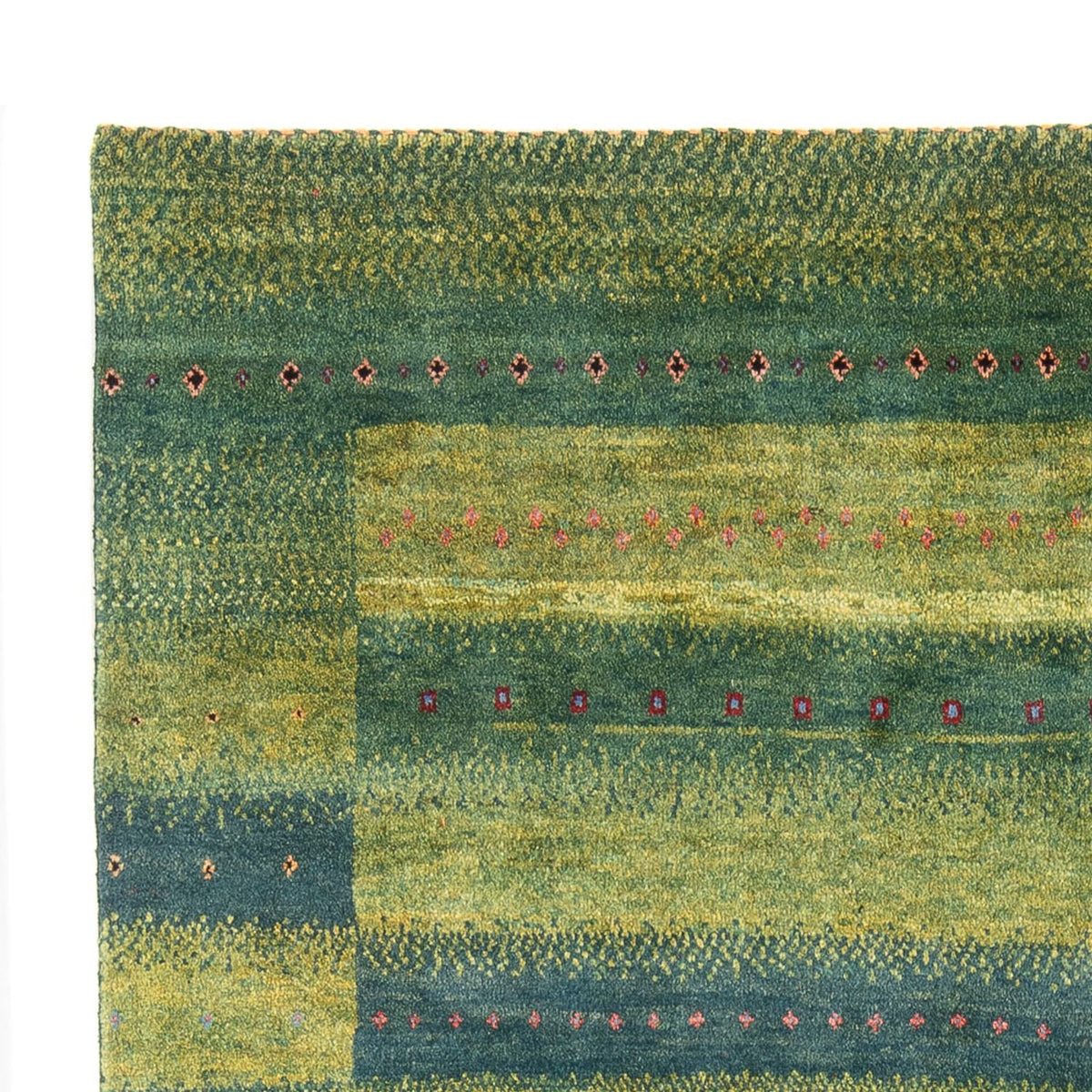 Gabbeh Persisch Teppich 148x204cm - Perserteppich Wollteppich