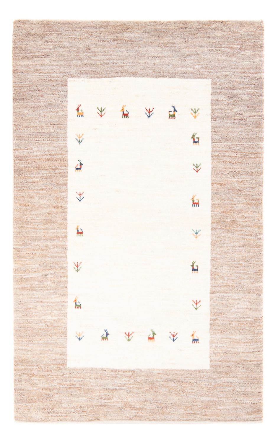 Gabbeh Teppich - Perser - 156 x 103 cm - mehrfarbig