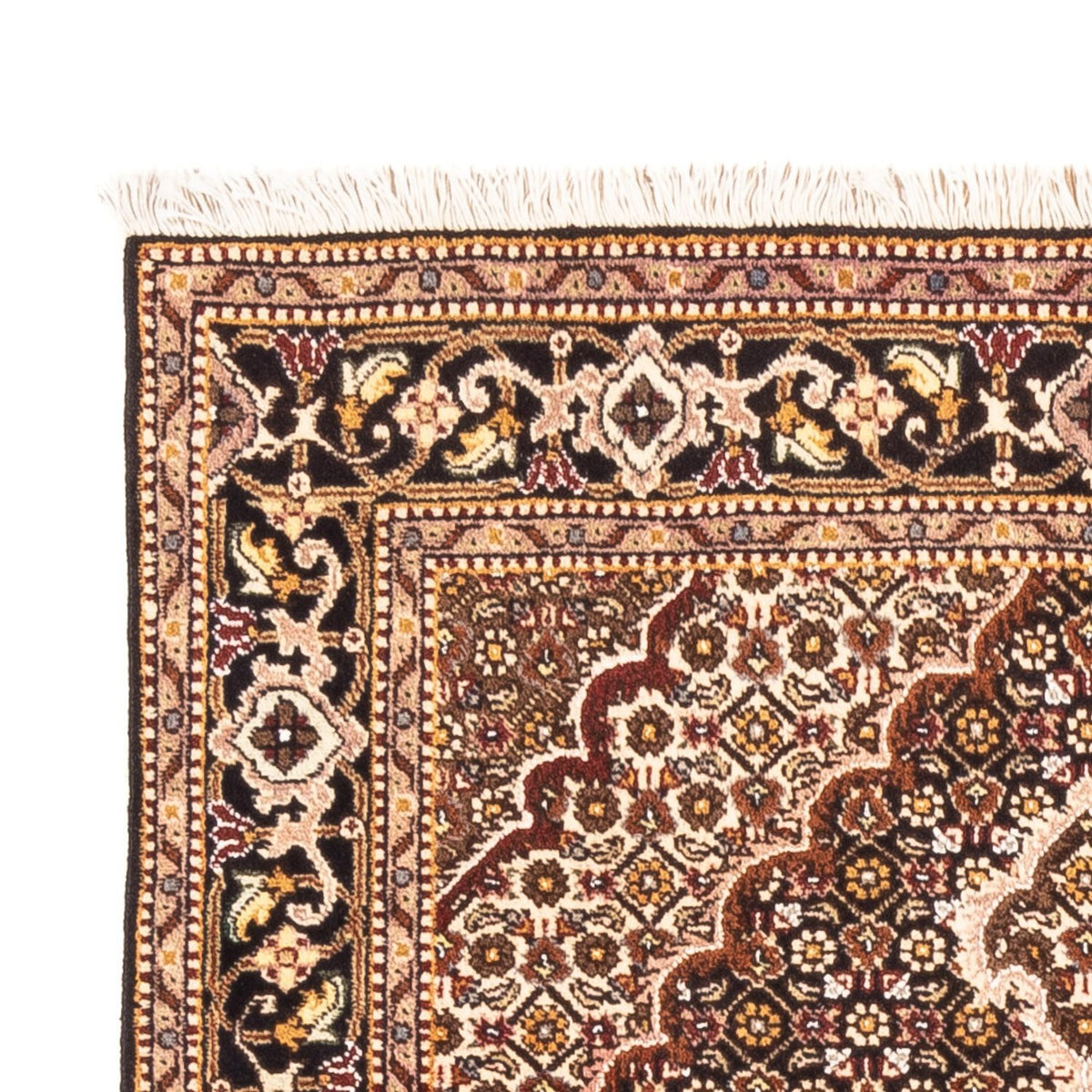 Täbriz - 40 Raj Teppich 101x144cm - Perserteppich
