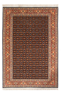 Tapis persan - Tabriz - Royal - 120 x 80 cm - bleu foncé