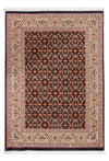 Täbriz - 50 Raj Teppich 83x116cm - Perserteppich - dunkelblau - Rechteckig / Dunkelblau / 83 x 116 cm Rechteckig