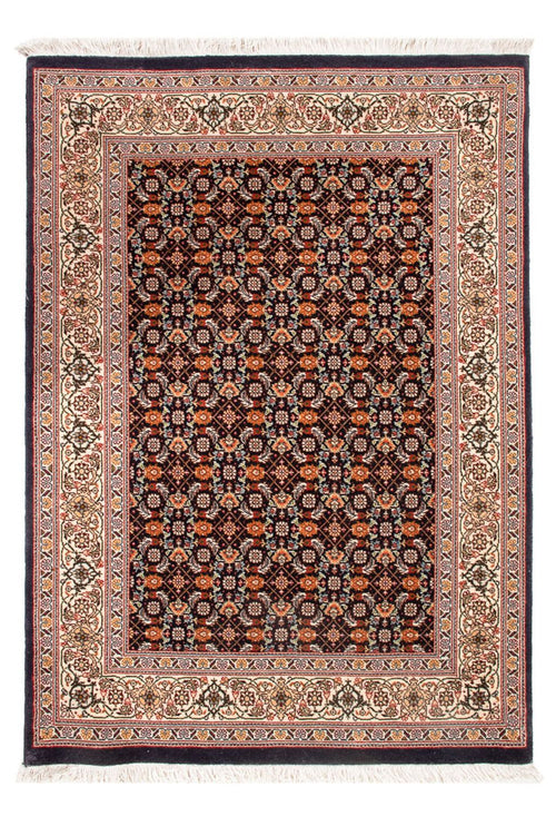 Perserteppich - Täbriz - Royal - 116 x 83 cm - dunkelblau