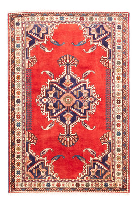 Perserteppich - Nomadic - 154 x 109 cm - rot