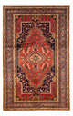 Perserteppich - Nomadic - 222 x 140 cm - rot