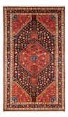 Hamadan Tappeto 137x232cm - Tappeto persiano - blu scuro - Rettangolo / Blu scuro / 137 x 232 cm Rettangolo