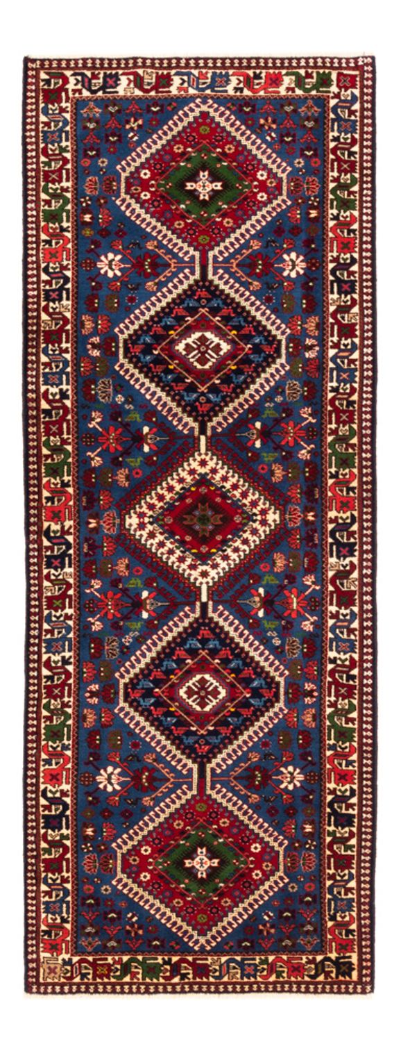 Läufer Perser - Nomadic - 200 x 79 cm - blau