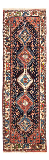 Tapis de couloir Tapis persan - Nomadic - 187 x 60 cm - bleu foncé