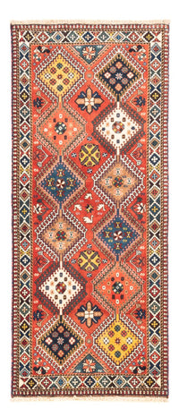 Tapis de couloir Tapis persan - Nomadic - 190 x 81 cm - rouge