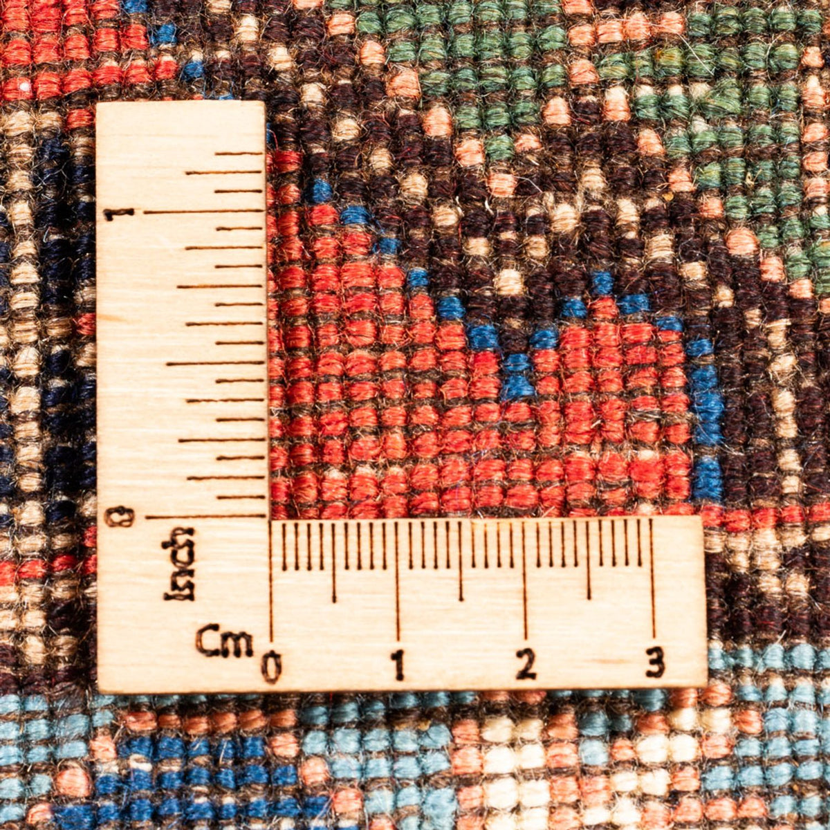 Perserteppich - Nomadic - 130 x 80 cm - grün