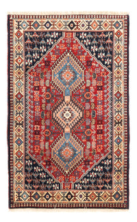 Tapis persan - Nomadic - 128 x 82 cm - rouge