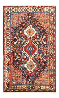 Tapis persan - Nomadic - 130 x 80 cm - bleu foncé