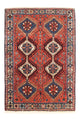 Perserteppich - Nomadic - 118 x 81 cm - rot
