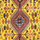 Perserteppich - Nomadic - 128 x 82 cm - gelb