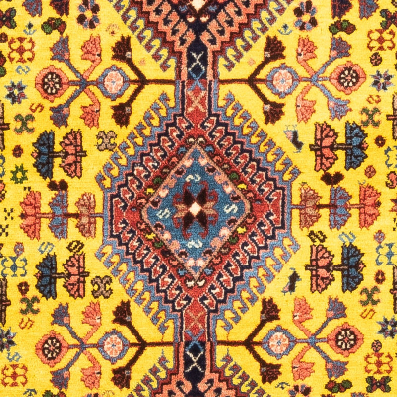 Perserteppich - Nomadic - 128 x 82 cm - gelb