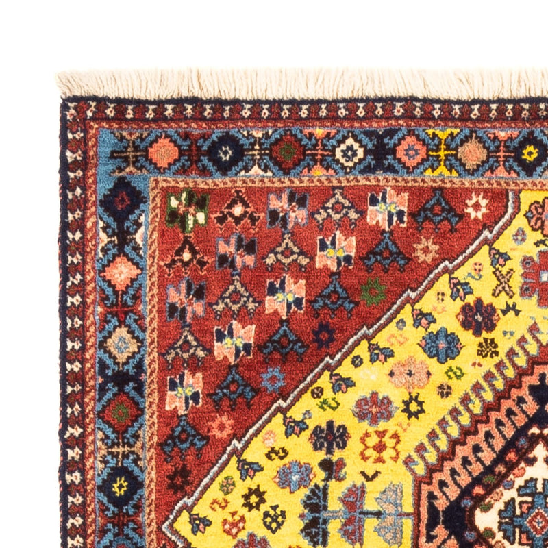 Perserteppich - Nomadic - 128 x 82 cm - gelb