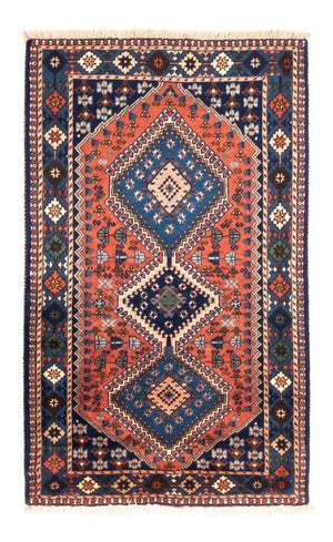 Perserteppich - Nomadic - 135 x 85 cm - rot