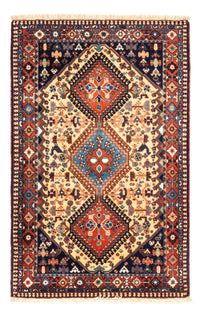 Tapis persan - Nomadic - 130 x 84 cm - crème