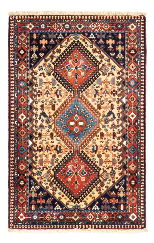 Perserteppich - Nomadic - 130 x 84 cm - creme