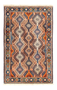 Tapis persan - Nomadic - 125 x 80 cm - rouge