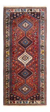 Yalameh Tappeto 85x193cm - Tappeto persiano - rosso - Passatoia / Rosso / 85 x 193 cm Passatoia