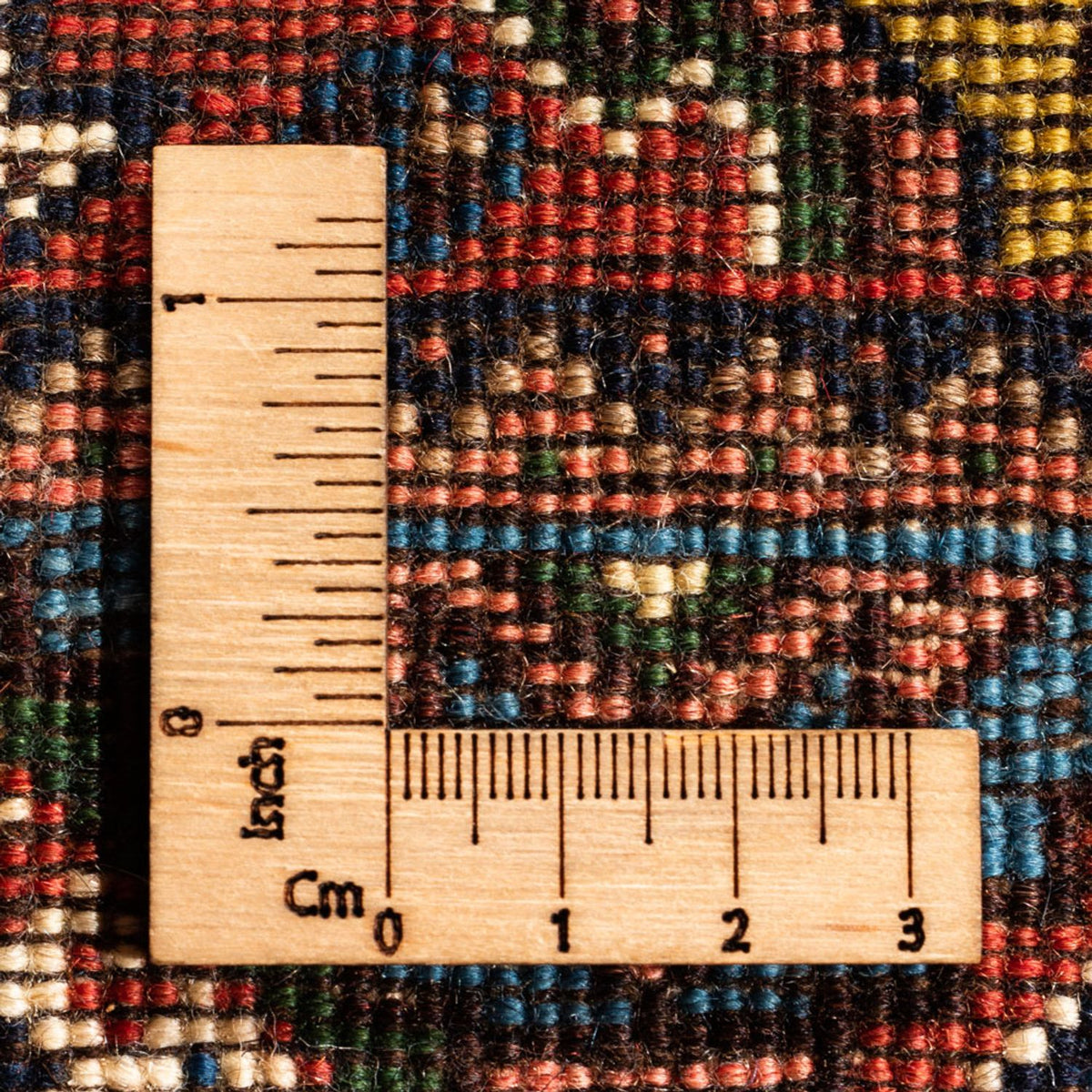 Perserteppich - Nomadic - 123 x 83 cm - gelb