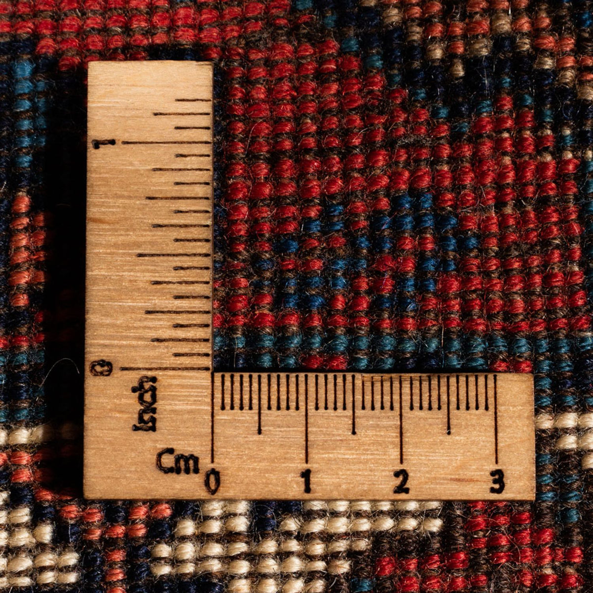 Perserteppich - Nomadic - 127 x 83 cm - blau