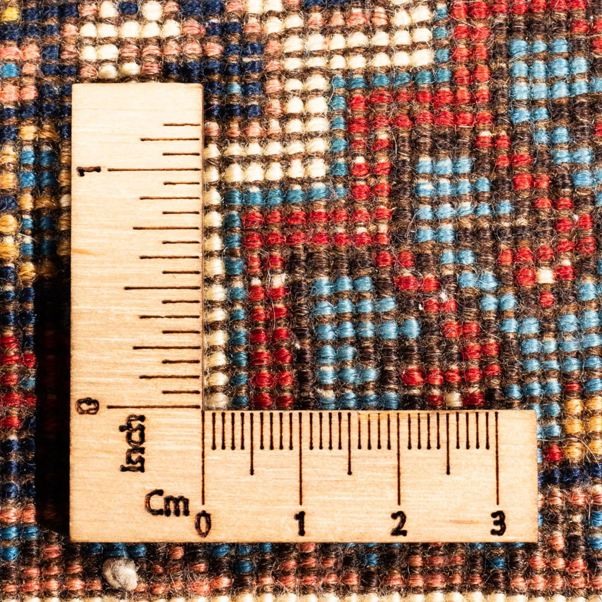 Perserteppich - Nomadic - 128 x 85 cm - dunkelblau