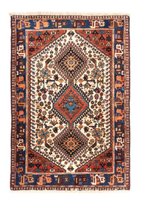 Tapis persan - Nomadic - 123 x 86 cm - crème