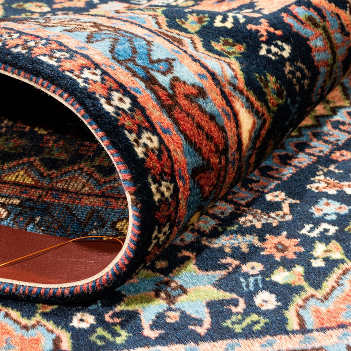 Perserteppich - Nomadic - 120 x 81 cm - dunkelblau