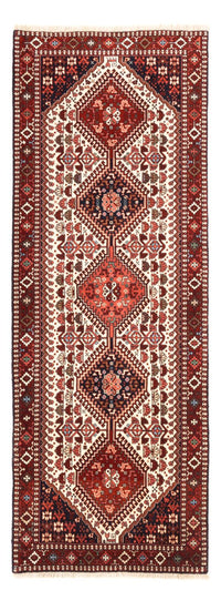 Tapis de couloir Tapis persan - Nomadic - 225 x 84 cm - crème