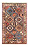Yalameh Tappeto 80x126cm - Tappeto persiano - Rettangolo / Multicolore / 80 x 126 cm Rettangolo