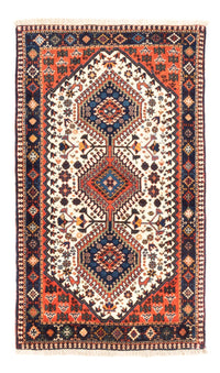Tapis persan - Nomadic - 136 x 80 cm - crème