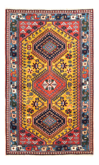 Tapis persan - Nomadic - 127 x 80 cm - jaune
