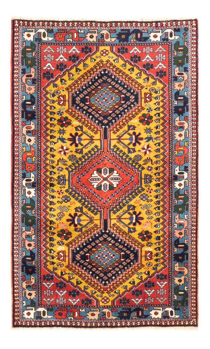 Perserteppich - Nomadic - 127 x 80 cm - gelb