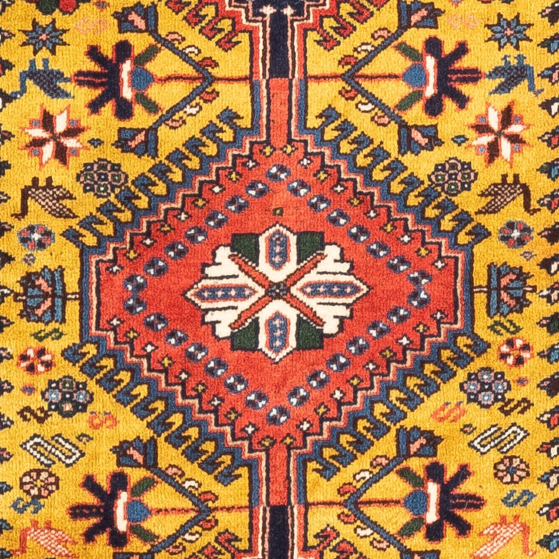 Perserteppich - Nomadic - 127 x 80 cm - gelb