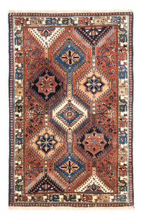 Tapis persan - Nomadic - 128 x 81 cm - rouge