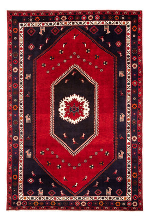 Perserteppich - Nomadic - 290 x 200 cm - rot