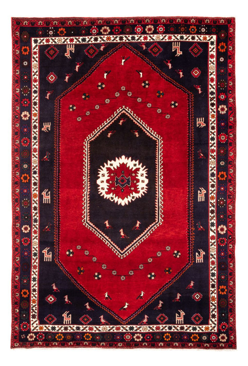 Perserteppich - Nomadic - 290 x 200 cm - rot