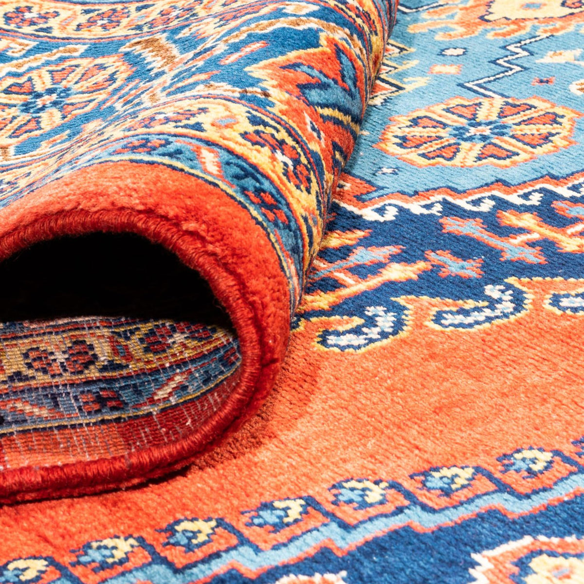 Perserteppich - Nomadic - 313 x 235 cm - rot